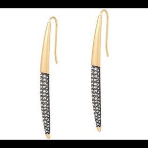 Stella & Dot New Moon Earrings— brand new